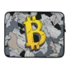 Bitcoin Sketch Logo Laptop Sleeve