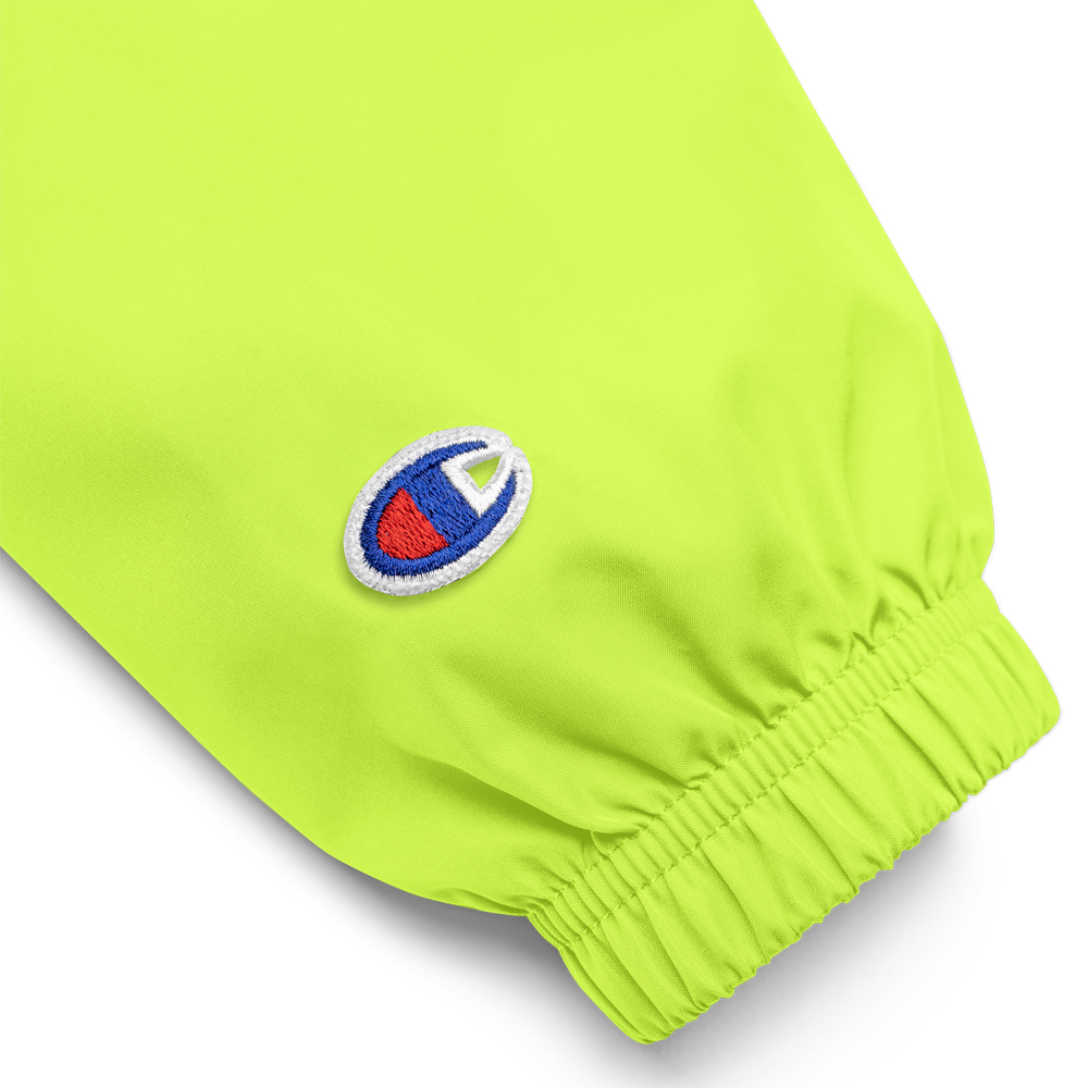 Bitcoin & Weed Champion Packable Jacket