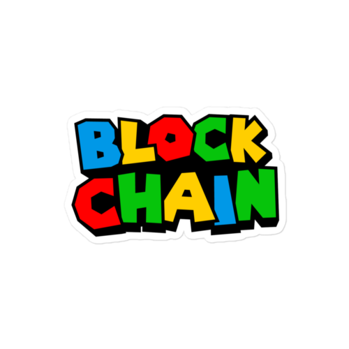 Blockchain Sticker