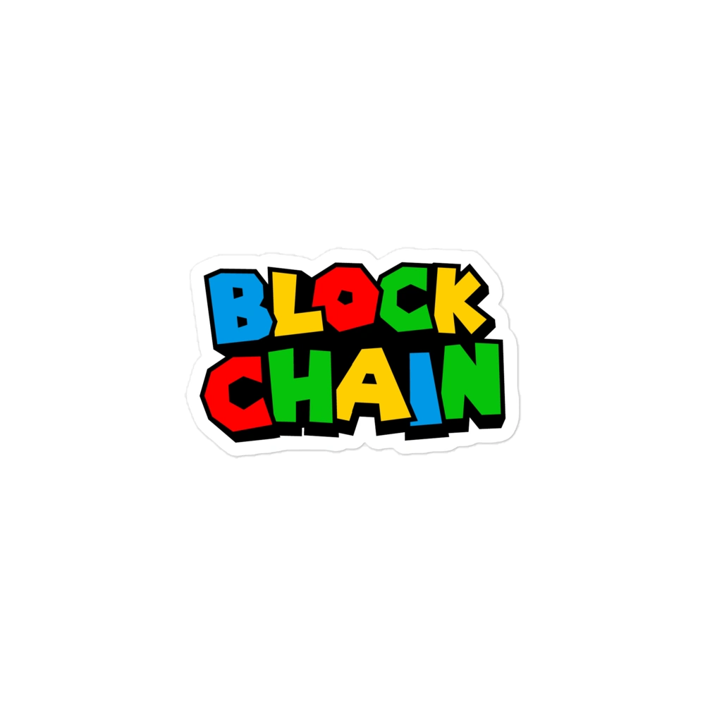 Blockchain Sticker