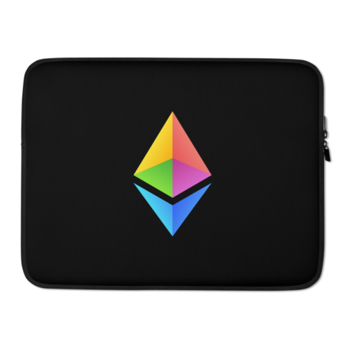 Ethereum Colorful Logo Laptop Sleeve