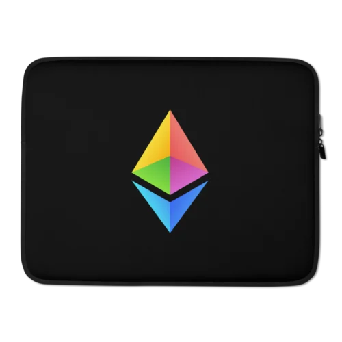 Ethereum Colorful Logo Laptop Sleeve
