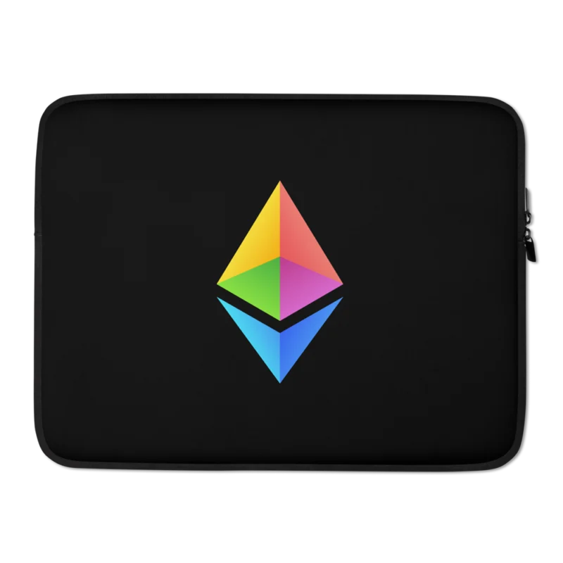 Ethereum Colorful Logo Laptop Sleeve