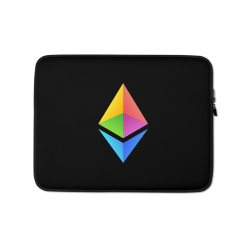 Ethereum Colorful Logo Laptop Sleeve