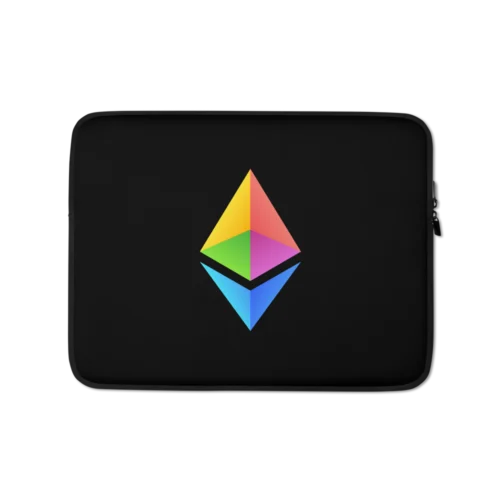 Ethereum Colorful Logo Laptop Sleeve
