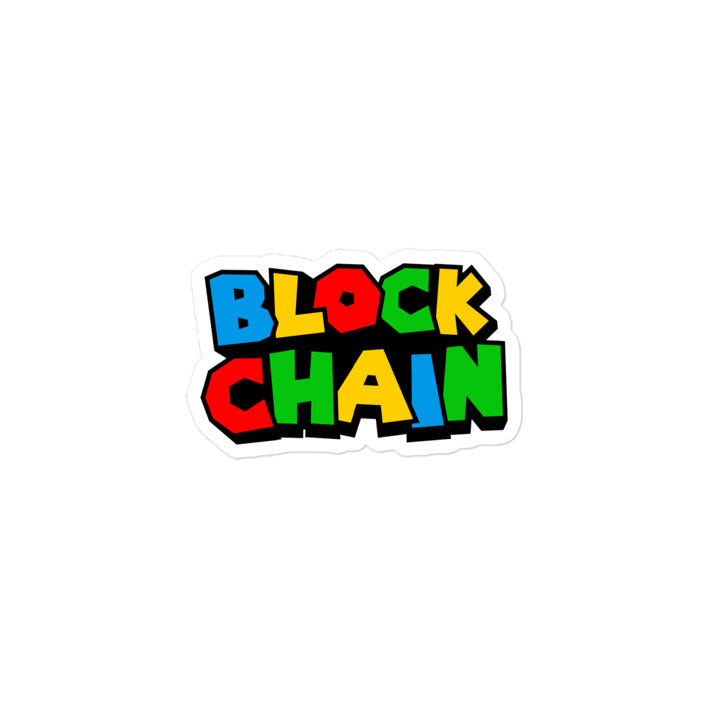 Blockchain Sticker