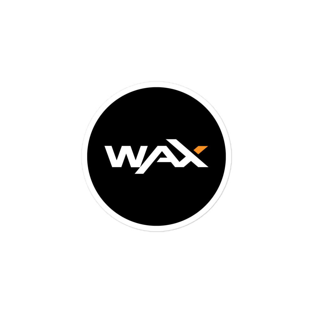 WAX Sticker