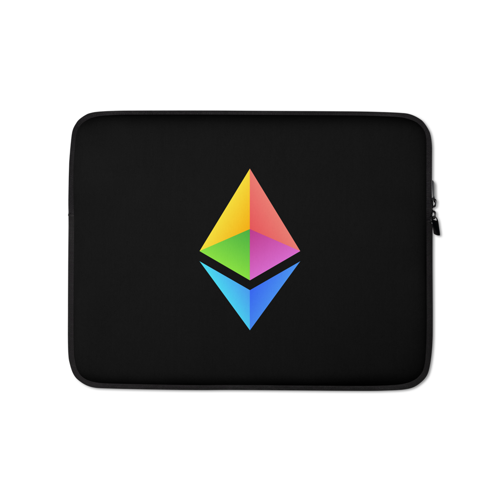 Ethereum Colorful Logo Laptop Sleeve