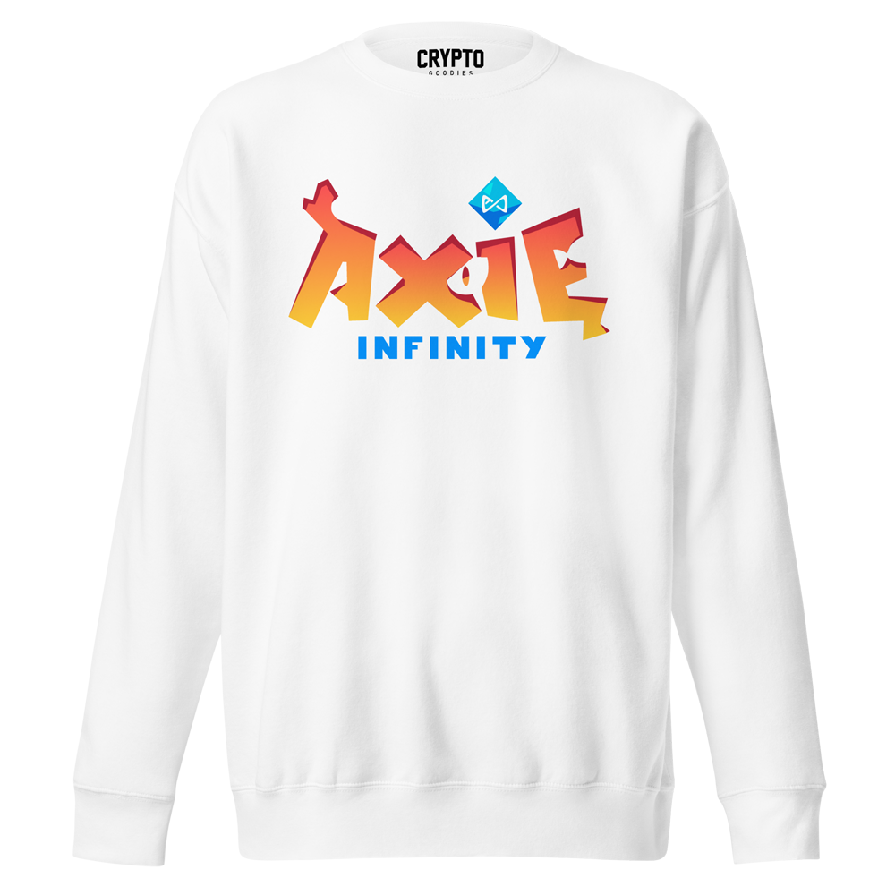 unisex premium sweatshirt white front 648f0e9e16ecb - Axie Infinity Sweatshirt