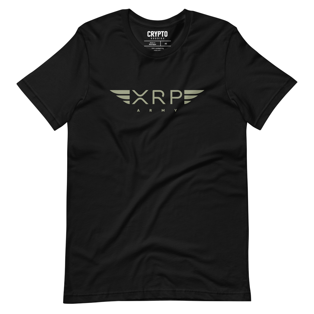 unisex staple t shirt black front 647b0d4f44bd7 - XRPM Army T-Shirt