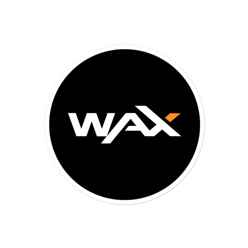 WAX Sticker