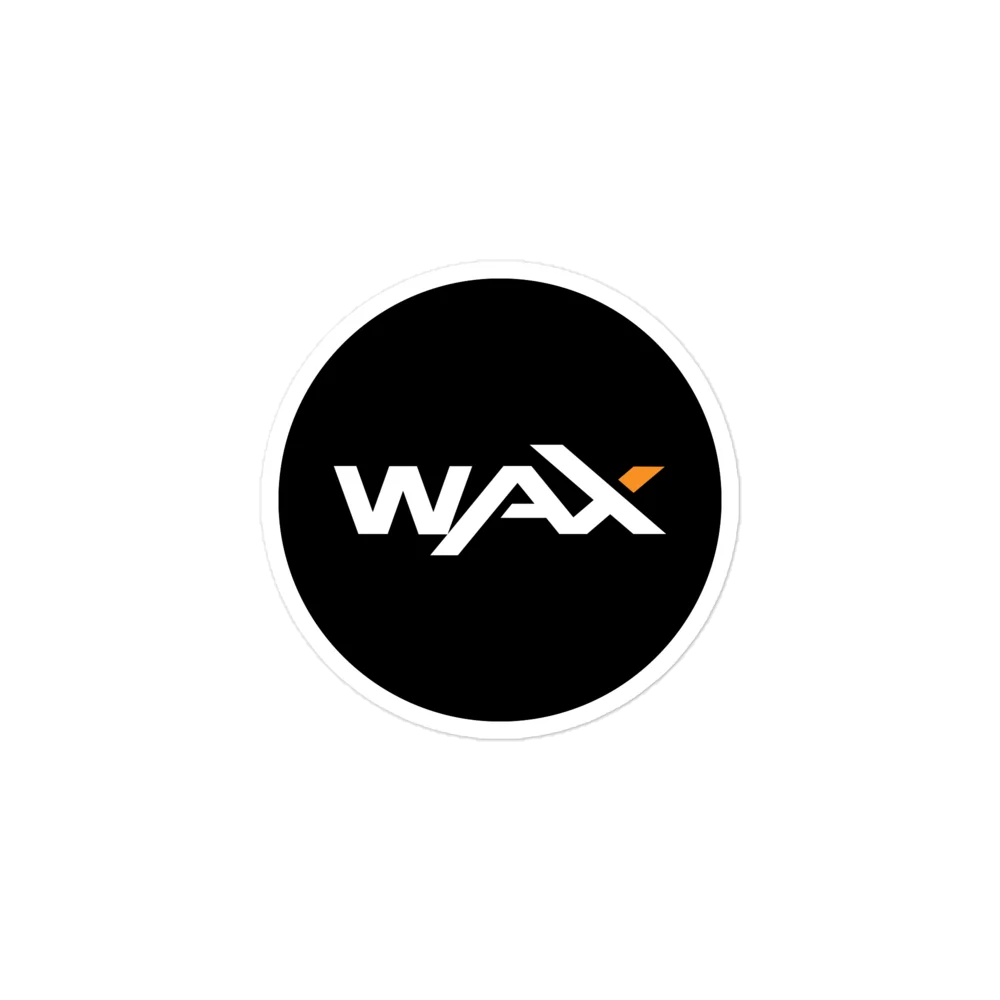 WAX Sticker