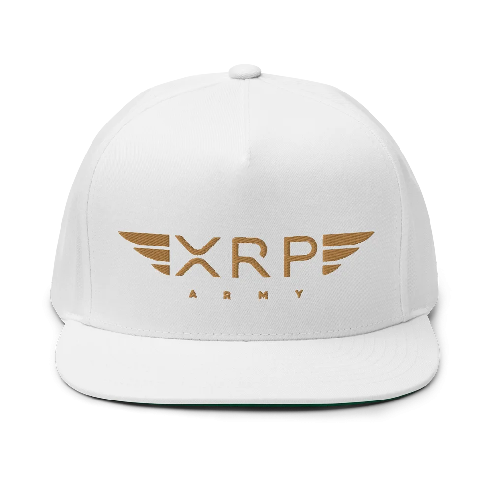 XRP Army Flat Bill Cap - Image 3