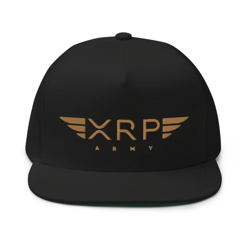 XRP Army Flat Bill Cap
