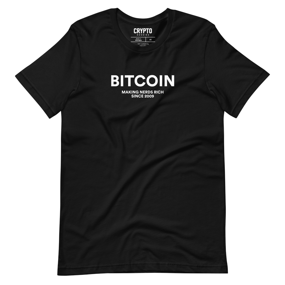 Bitcoin Making Nerds Rich Since 2009 T-Shirt