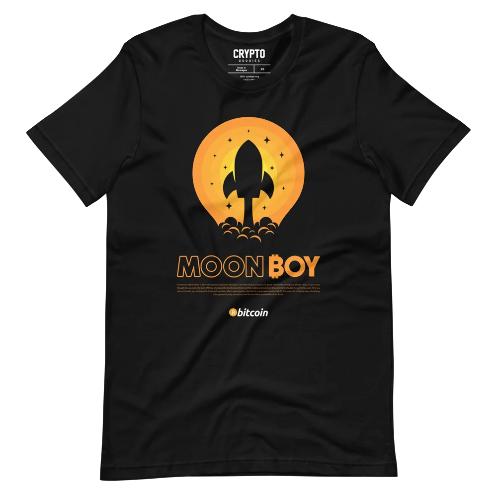 Bitcoin: MOON BOY T-Shirt