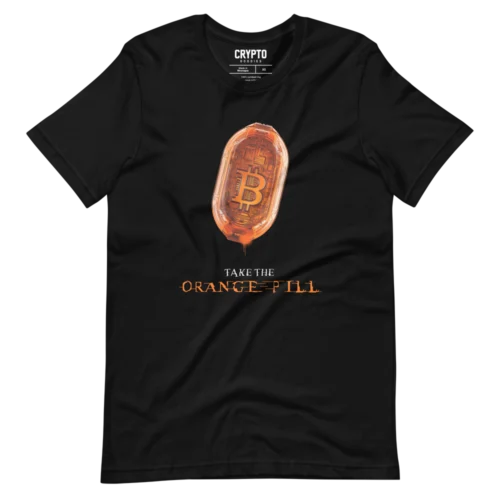 Bitcoin: Take The Orange Pill T-Shirt