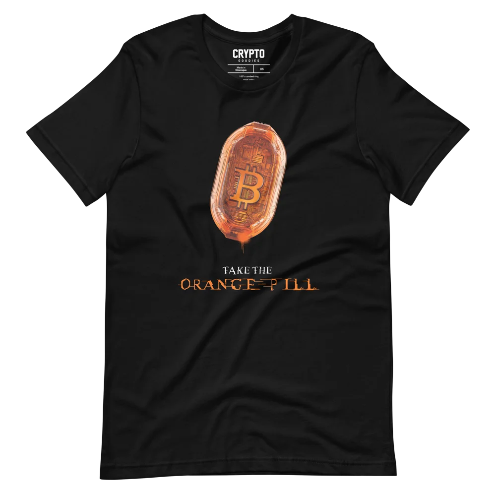 Bitcoin: Take The Orange Pill T-Shirt