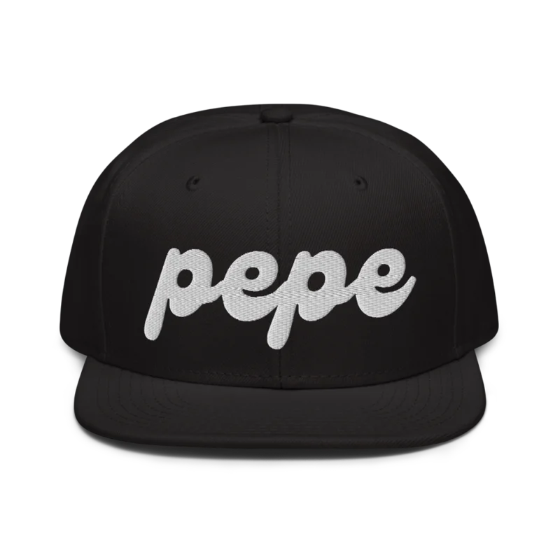 $PEPE Snapback Hat