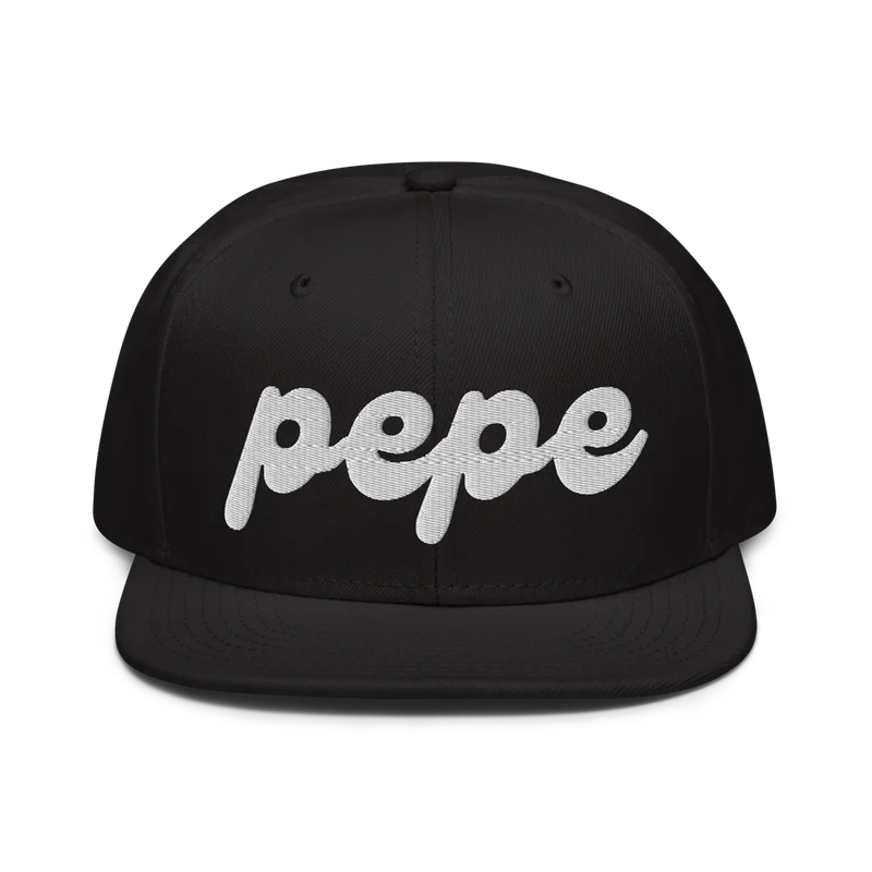 $Pepe Snapback Hat
