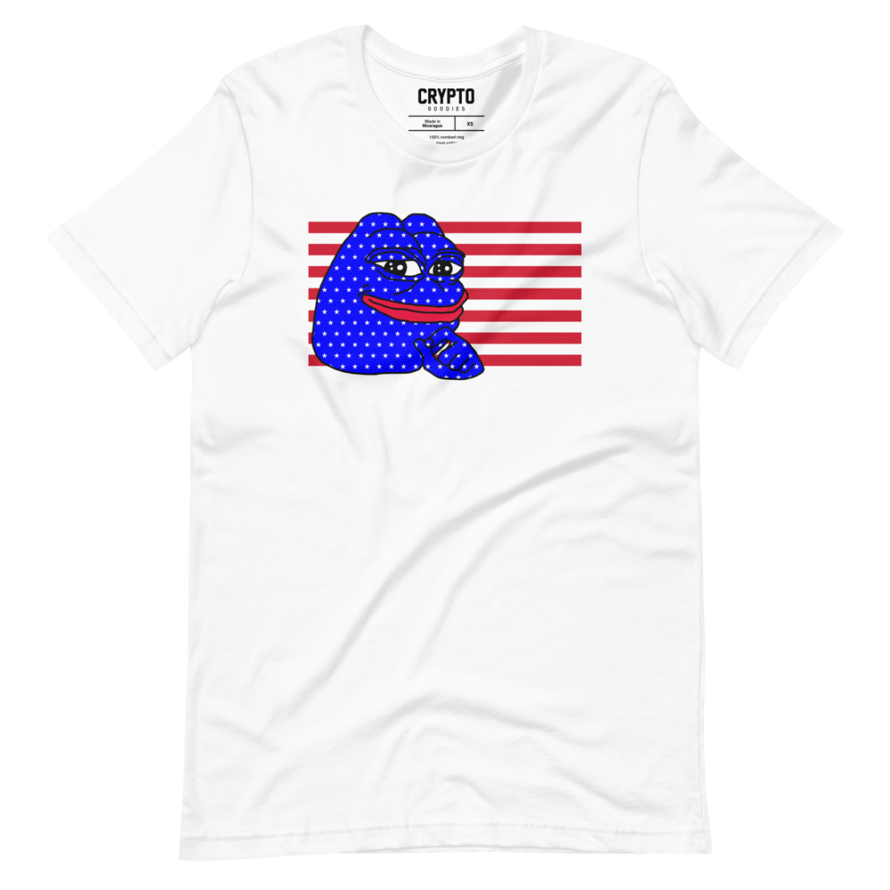 Pepe Usa Flag T-Shirt