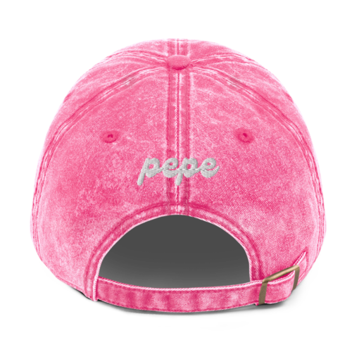 $PEPE Vintage Baseball Cap