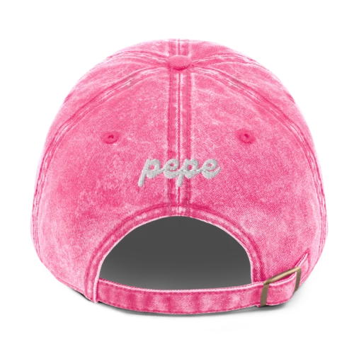 $PEPE Vintage Baseball Cap