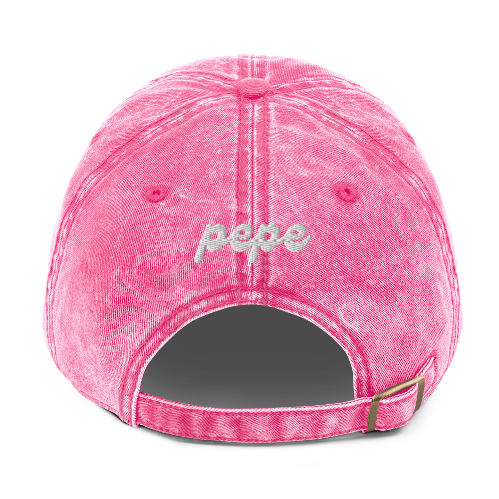 $Pepe Vintage Baseball Cap