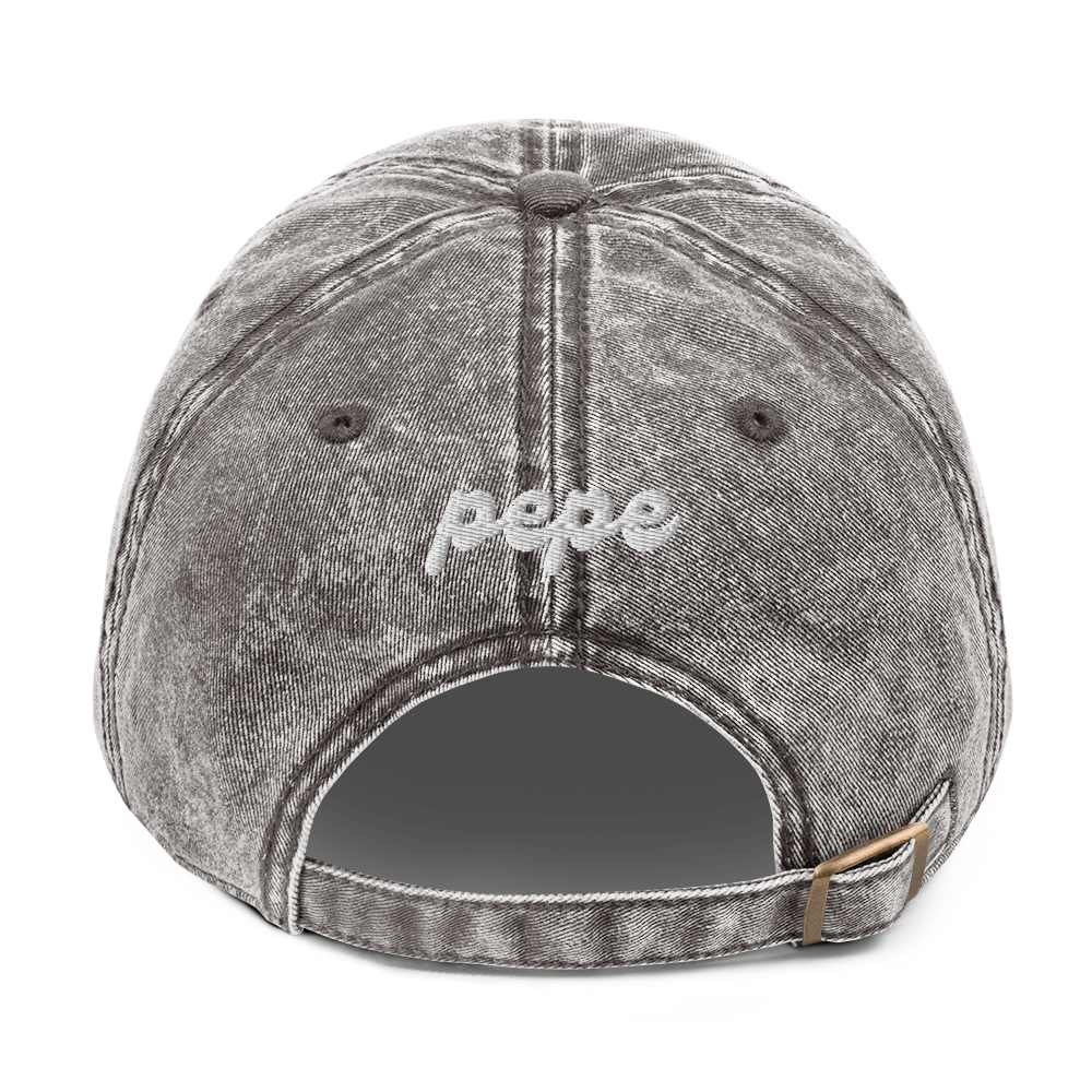 $PEPE Vintage Baseball Cap