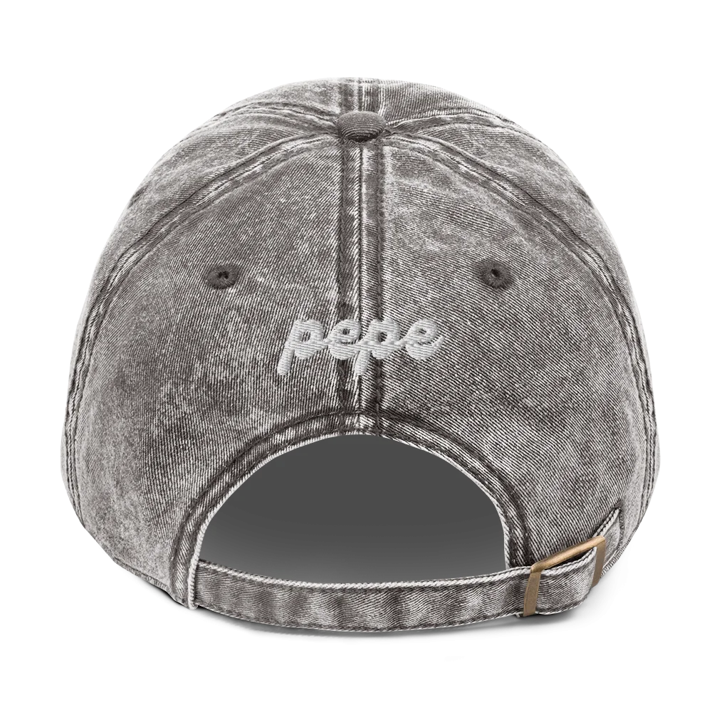 $PEPE Vintage Baseball Cap - Image 4