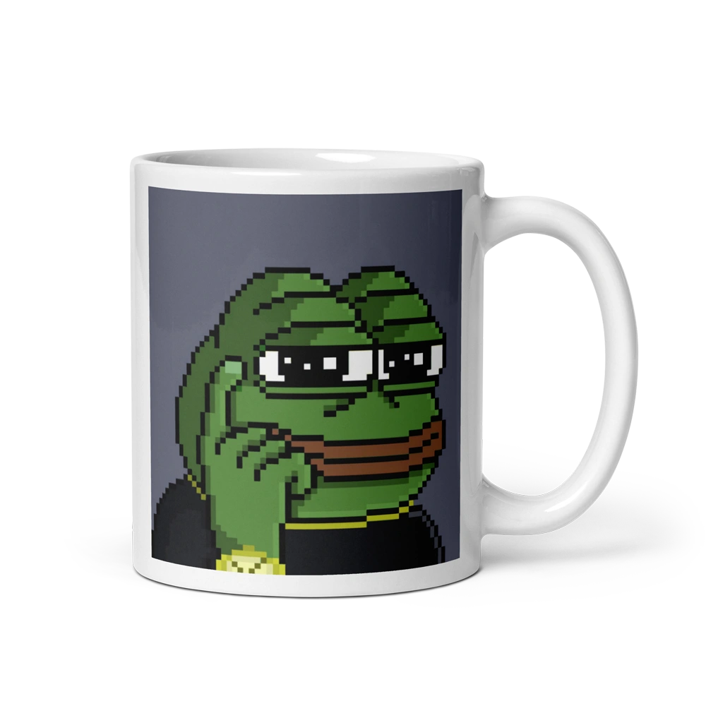Pepe x Smart Guy Meme Mug