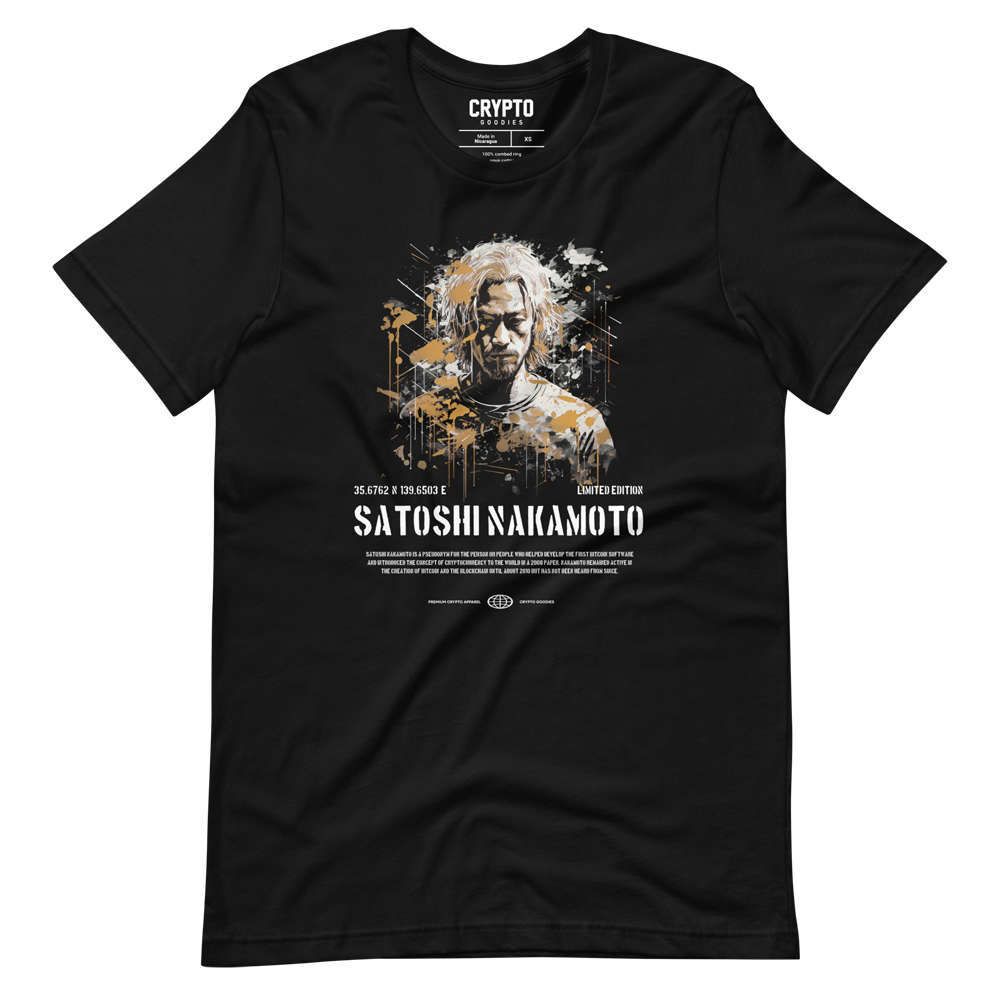 Satoshi Nakamoto Limited Edition T-Shirt