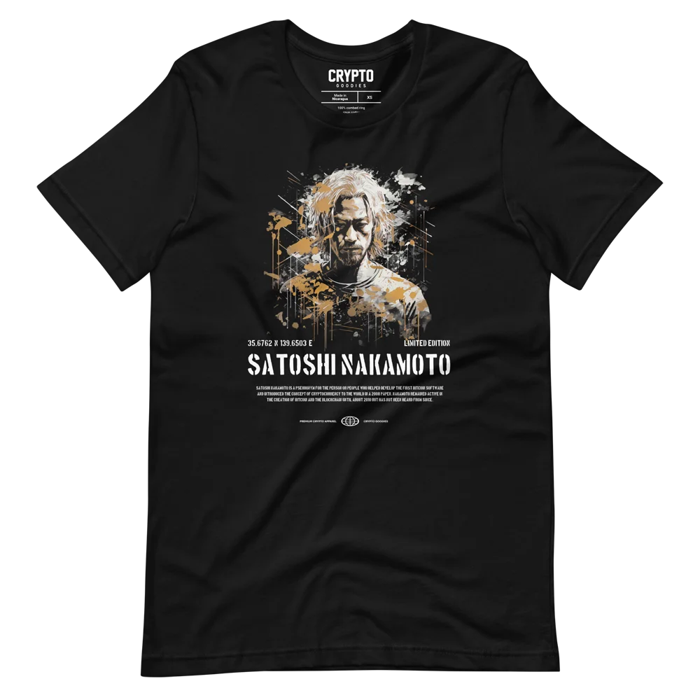 Satoshi Nakamoto Limited Edition T-Shirt