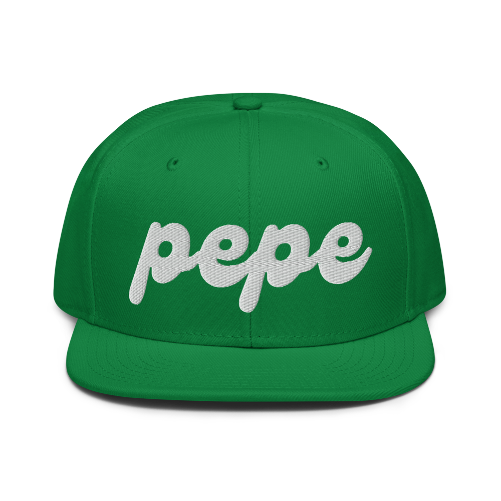 $PEPE Snapback Hat