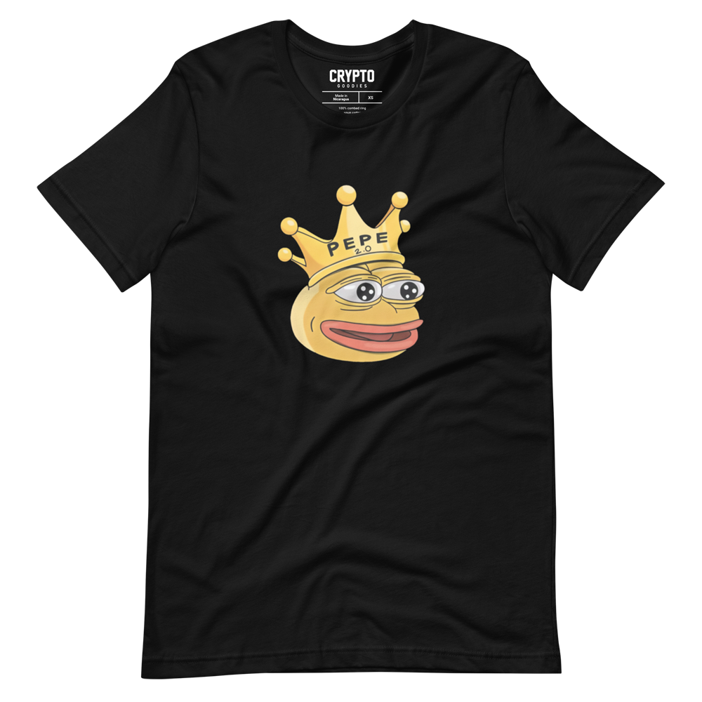 unisex staple t shirt black front 64b68b04a9c83 - $PEPE2 The King T-Shirt