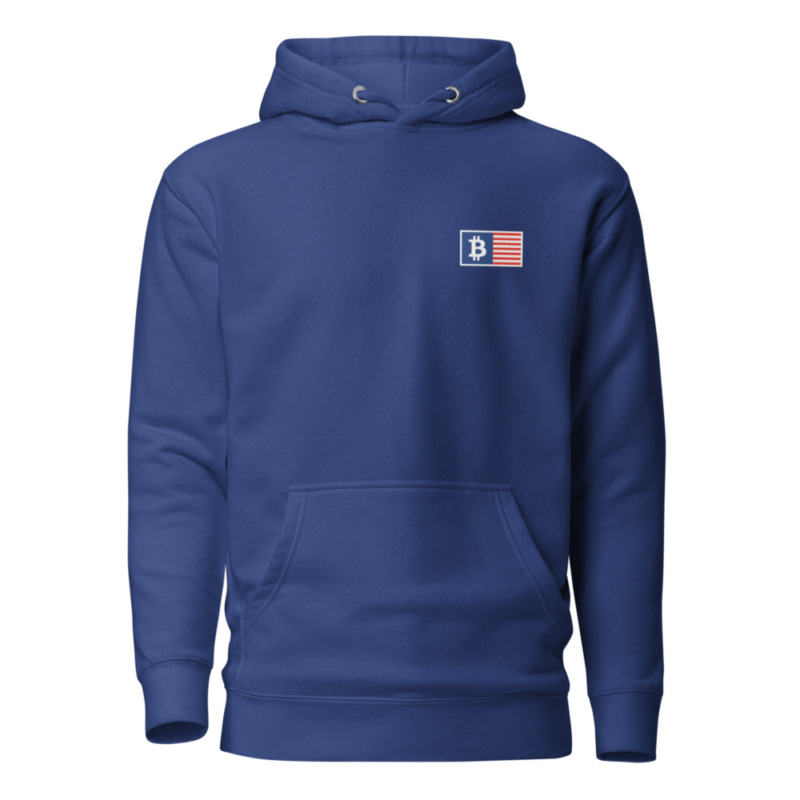 Bitcoin USA: I Stack BTC Hoodie