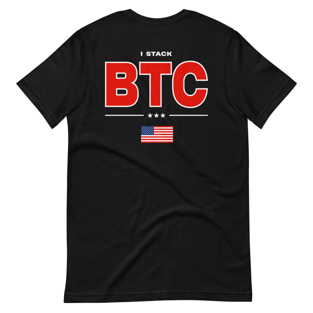 Bitcoin Usa: I Stack Btc T-Shirt