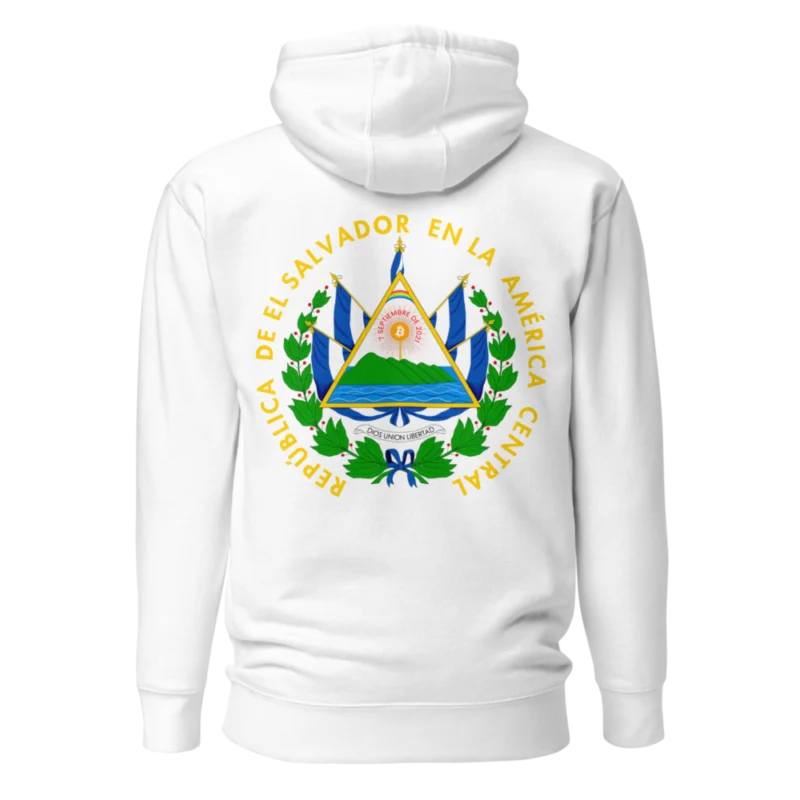 El Salvador Bitcoin Legal Tender Commemorative Hoodie