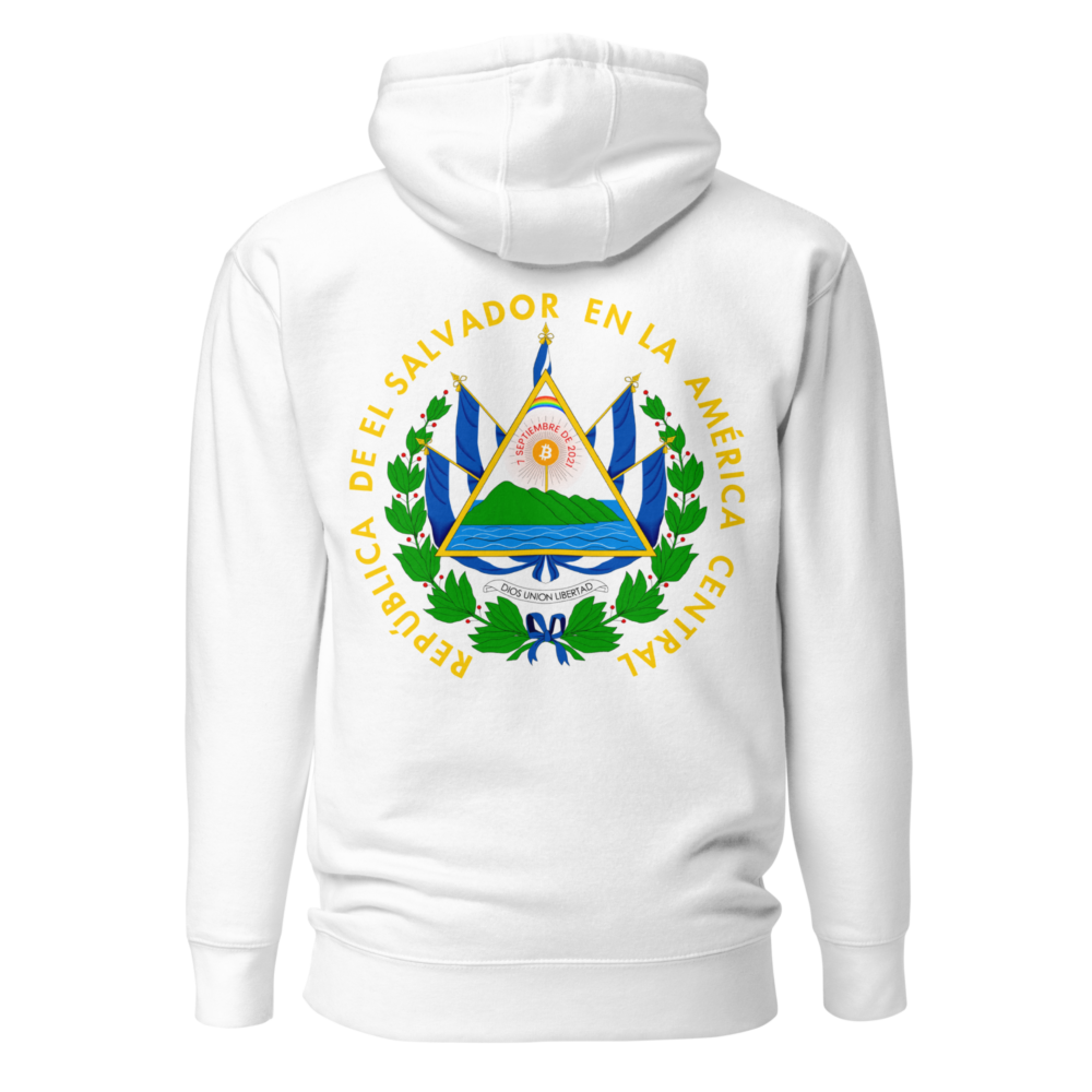 El Salvador Bitcoin Legal Tender Commemorative Hoodie