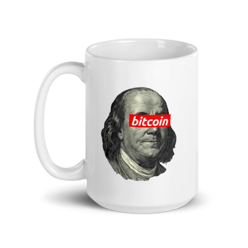 Benjamin Franklin Bitcoin mug