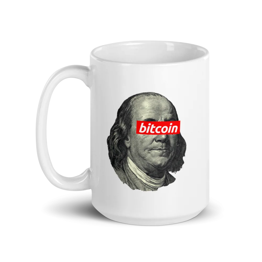 Benjamin Franklin Bitcoin mug - Image 4