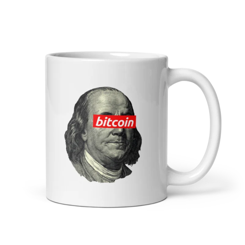 Benjamin Franklin Bitcoin mug