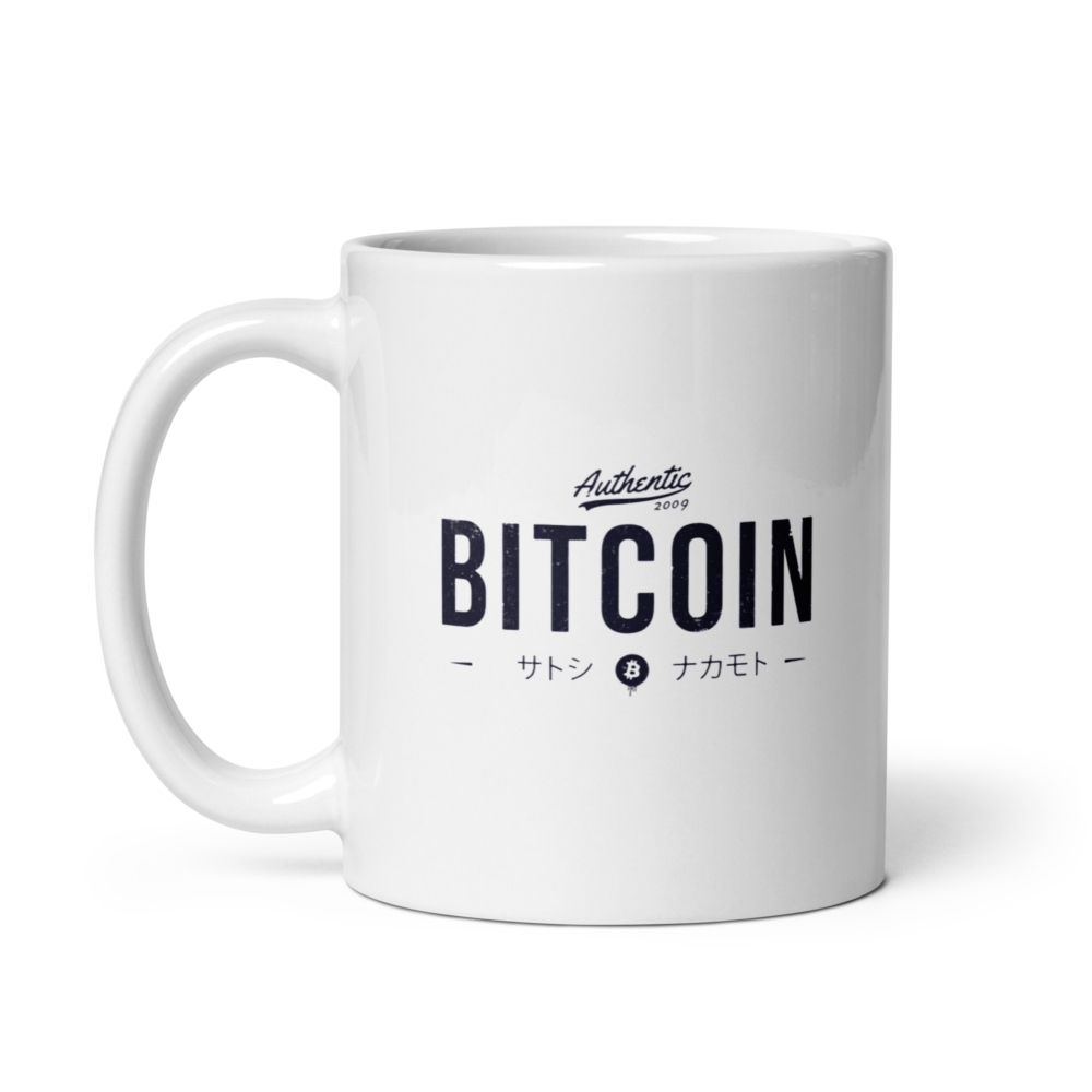 Bitcoin Authentic 2009 Mug