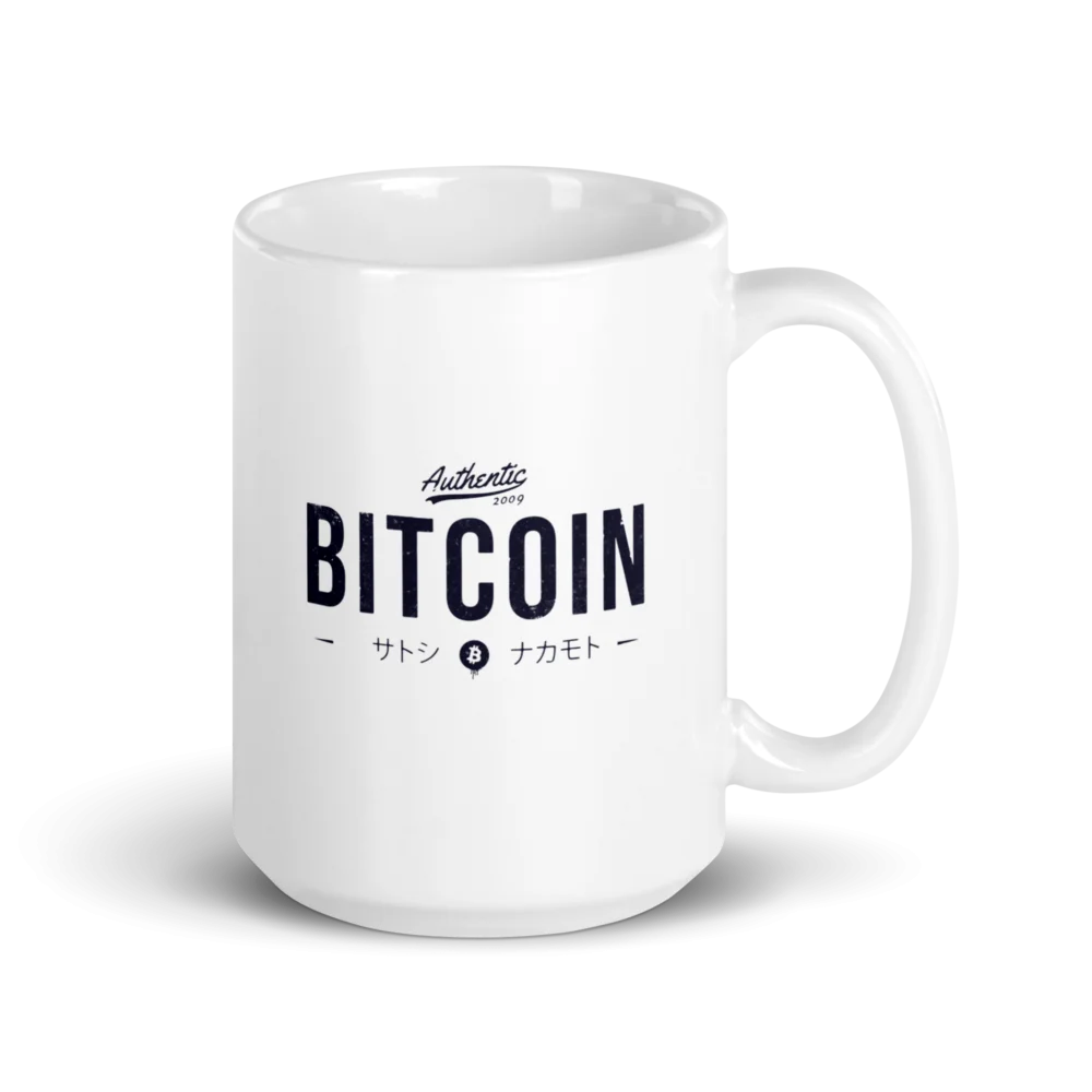 Bitcoin Authentic 2009 mug - Image 3