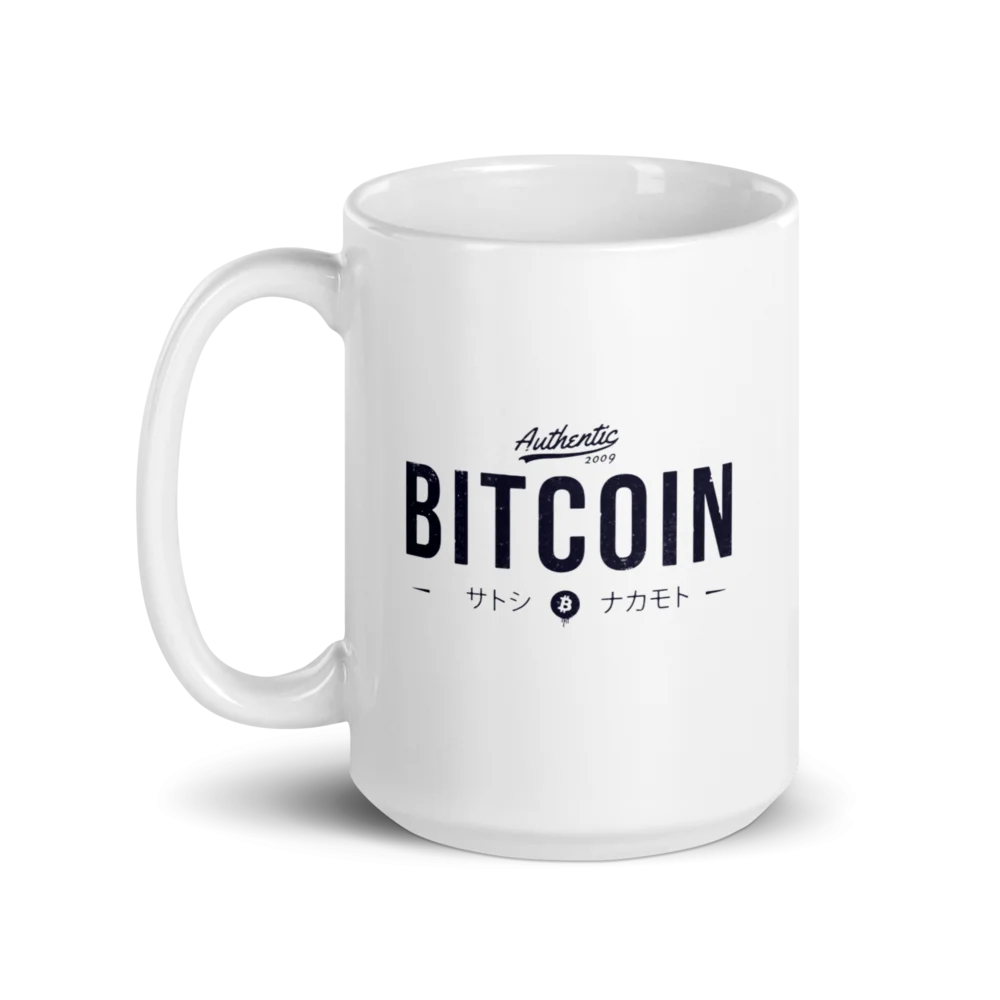 Bitcoin Authentic 2009 mug - Image 4