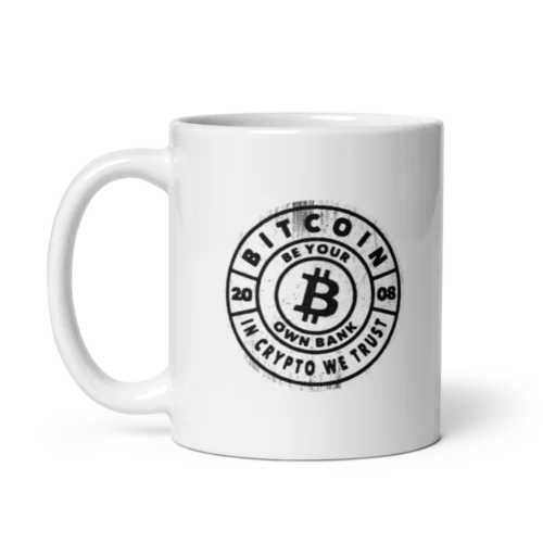 Bitcoin Be Your Own Bank mug
