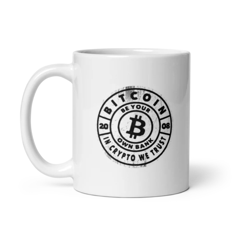 Bitcoin Be Your Own Bank mug