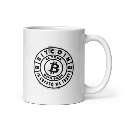 Bitcoin Be Your Own Bank mug