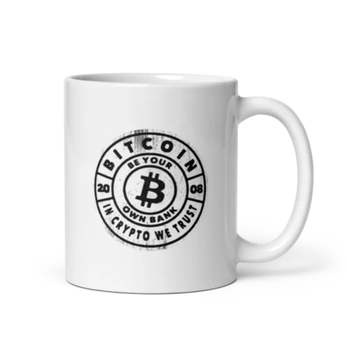 Bitcoin Be Your Own Bank mug
