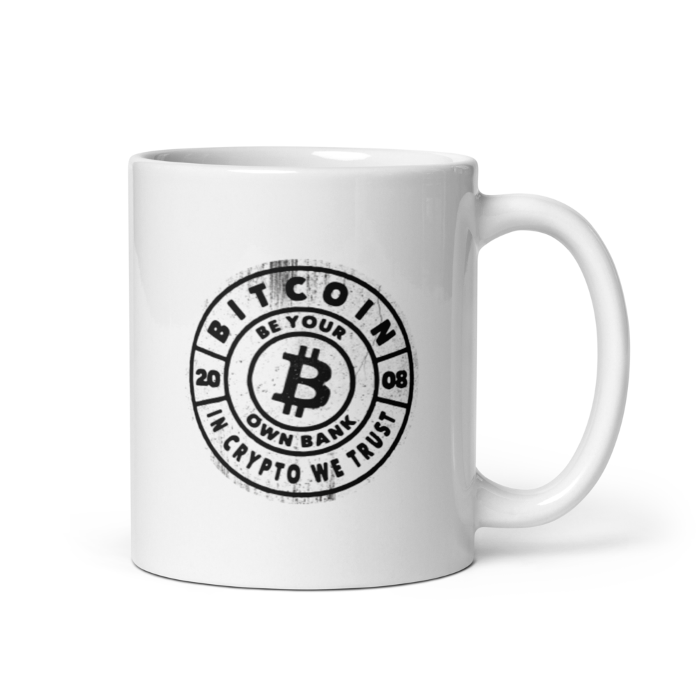 Bitcoin Be Your Own Bank Mug